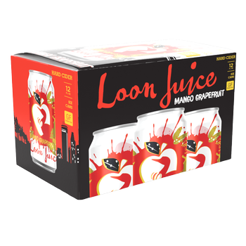 Loon Juice Hard Cider - Mango Grapefruit
