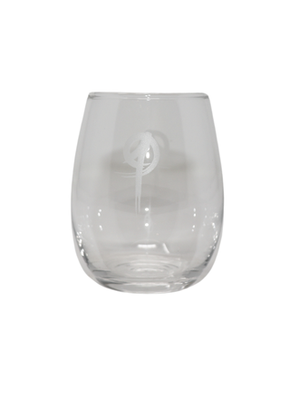 Four Daughters Logo Stemless Glass