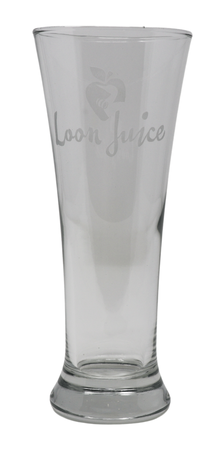 Loon Juice Logo Cider Glass